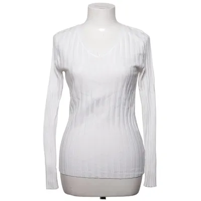 Trui (Wit) van Moni&Co Kasjmier, Katoen, Elastaan, Polyester, Zijde, Wol