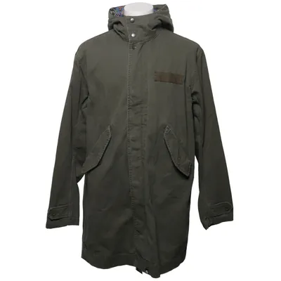 Parka (Groen) van Pretty Green Katoen, Polyester