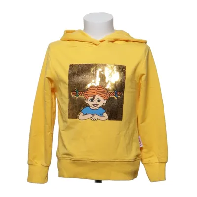 Hoodie (Yellow) from Pippi Långstrump by Martinex Cotton, Elastane, Polyester