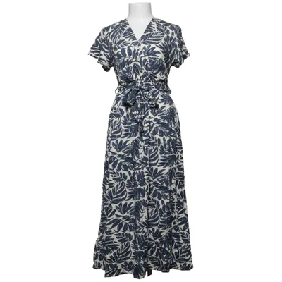 Maxi dress (Blue, White) from Miss Sara Viscose