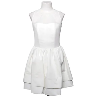 Cocktailkjole (Hvid) fra s.Moriss Elastan, Polyester