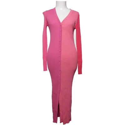 Robe longue (Rose, Multicolore) de STAUD Polyamide, Viscose