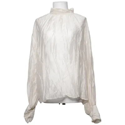 Blouse (Beige) de H&M Modern Classic Lyocell, Polyester