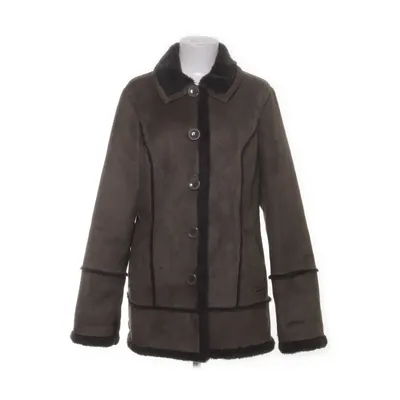 Veste en peau de mouton retournée (Vert) de Mark Adam Acrylique, Polyester