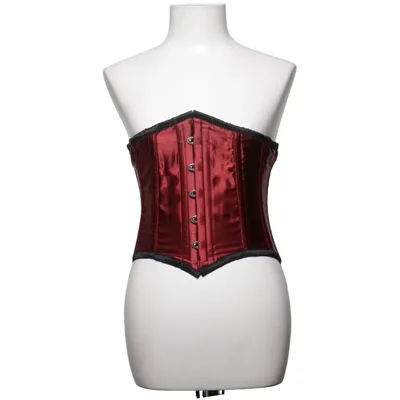 Corset (Red) from Burlesk Cotton, Polyester
