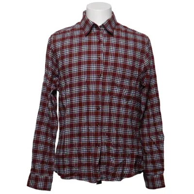 Chemise en flanelle (Rouge, Bleu, Blanc) de Dressmann Coton