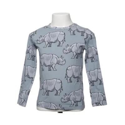 Langærmet t-shirt (Grøn) fra The Striped Cat Elastan, Økologisk bomuld