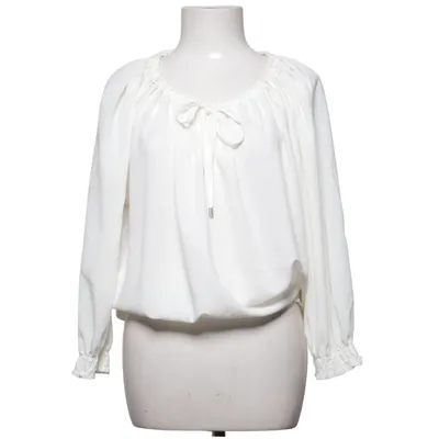 Blouse (White) from One Two & Luxzuz Elastane, Polyamide, Polyester