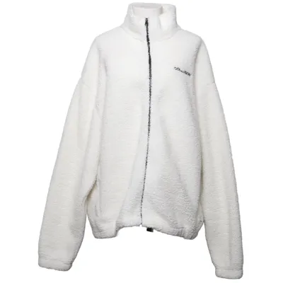 Fleece jacket (White) from Collusion Polyester
