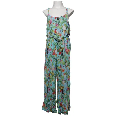 Jumpsuit (Turquoise, Meerkleurig) van Emma Jayne x H&M Viscose