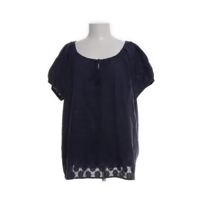 Top (Blauw) van Isolde Katoen