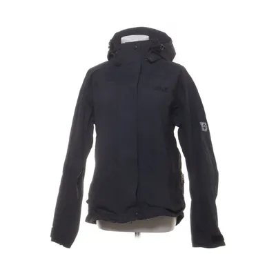 Regnjacka (Svart) från Jack Wolfskin Polyamid, Polyuretan