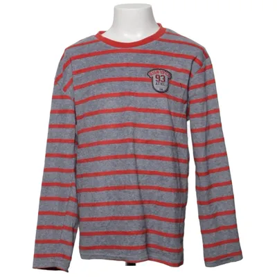 Lange mouwen shirt (Grijs, Rood) van Alive Katoen, Polyester