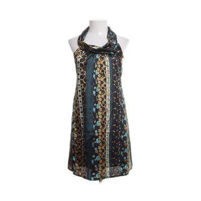 Halternek jurk (Zwart, Blauw, Meerkleurig) van Lavand Acetaat, Acryl, Elastaan, Polyester