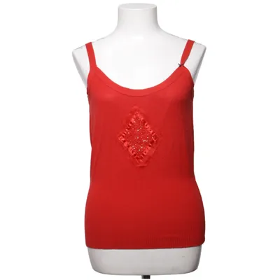 Tank Top (Red) from Tuzzi Elastane, Viscose