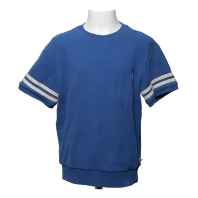T-shirt (Blå, Hvid) fra Carlijnq Elastan, Økologisk bomuld