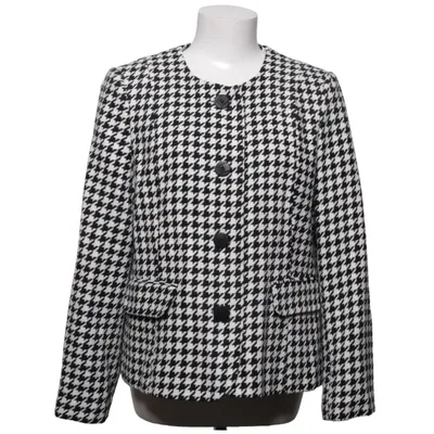 Blazer (Black, White) from Menu Acrylic, Polyester, Wool