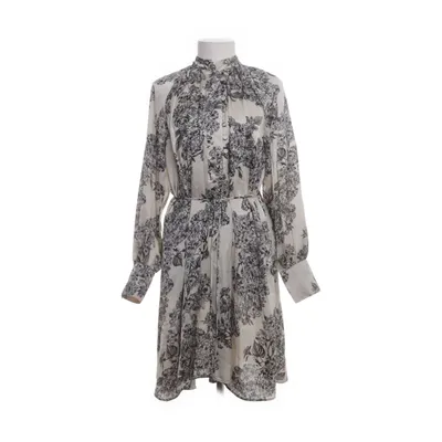 Klänning (Vit, Grå) från H&M Modern Classic Polyester