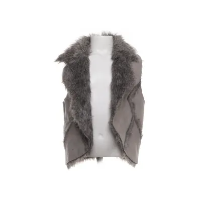 Ytterväst (Grå) från Zara Kids Akryl, Polyester