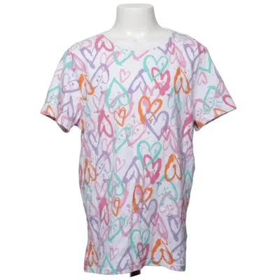 T-shirt (Blanc, Multicolore) de F&F Coton, Élasthane