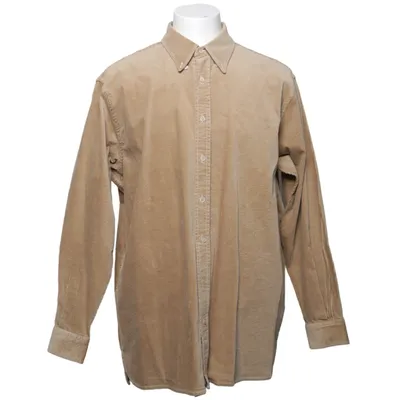 Skjortejakke (Beige) fra Acne Studios Bomuld, Elastan