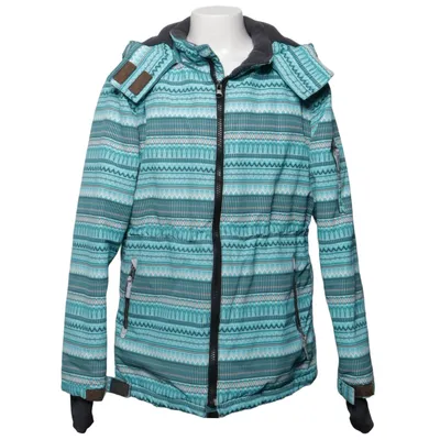Manteau de ski (Turquoise, Blanc, Noir) de Yigga Polyester