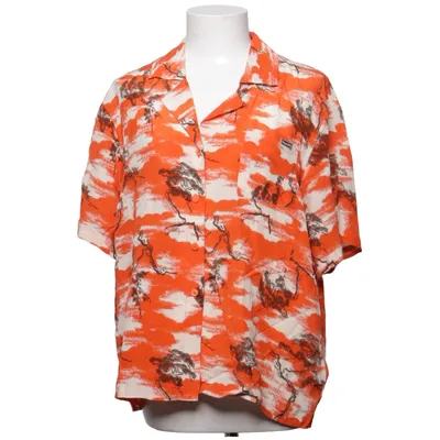 Short sleeve shirt (Orange, White, Brown) from Superdry Cupro, Viscose