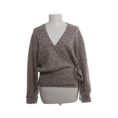 Slå om-cardigan (Grå, Flerfarvet) fra Cream Akryl, Polyester