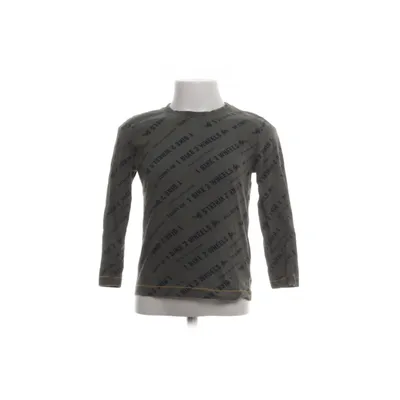 Long sleeve T-shirt (Green, Black) from Kids Cotton, Elastane, Polyester