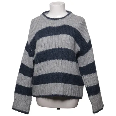 Tröja (Grå, Blå) från Pull & Bear Akryl, Polyester