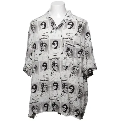 Korte mouwen shirt (Wit, Zwart, Meerkleurig) van H&M Viscose