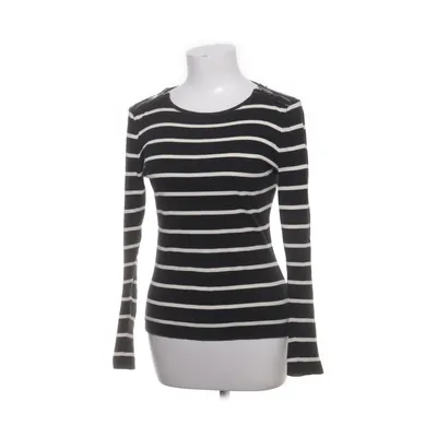Lange mouwen shirt (Zwart, Wit) van Lauren Ralph Lauren Katoen, Polyester, Polyurethaan, Viscose