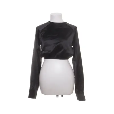 Crop top (Zwart) van Rumours Elastaan, Polyester