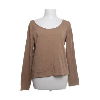 Långärmad t-shirt (Brun) från Lindex Bomull, Elastan