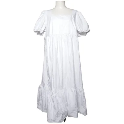 Jurk (Wit) van H&M Katoen