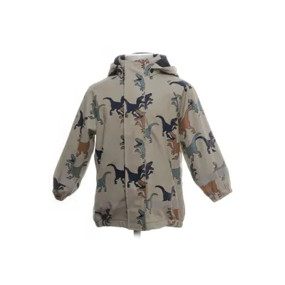 Regnjakke (Beige, Flerfarvet) fra Mywear Young Polyester, Polyurethan