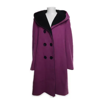 Coat (Purple) from Erich Fend Wool, Polyamide, Cashmere