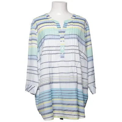 Blouse (Bleu, Vert, Jaune) de Collection L. Polyester, Viscose