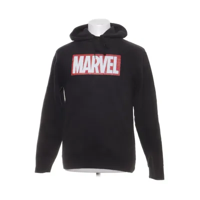Huvtröja (Svart) från Marvel Bomull, Polyester