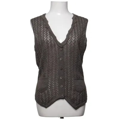Vest (Brown) from Apriori Acrylic, Alpaca wool, Polyamide, Polyester