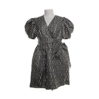Cocktail dress (Black, Silver) from By Malina Acrylic, Elastane, Polyester