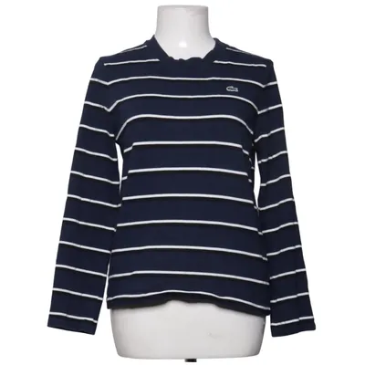Long sleeve T-shirt (Blue, White) from Lacoste Live Cotton, Elastane
