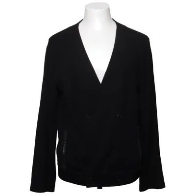 Cardigan (Zwart) van Armani Exchange Nylon, Viscose, Wol