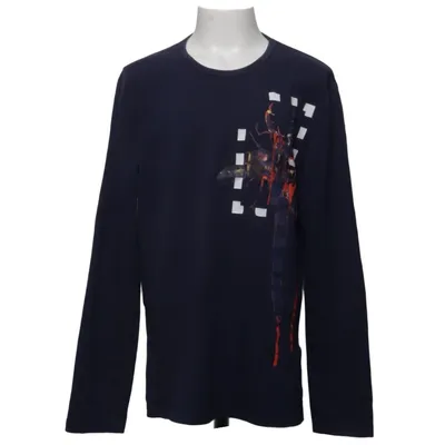 Long sleeve T-shirt (Blue, Multicolored) from Antony Morato Cotton, Elastane