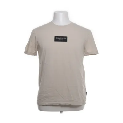 T-shirt (Beige) van Calvin Klein Katoen