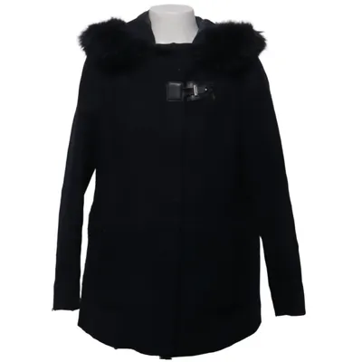 Dufflecoat (Sort) fra Zara Girls Polyamid, Uld