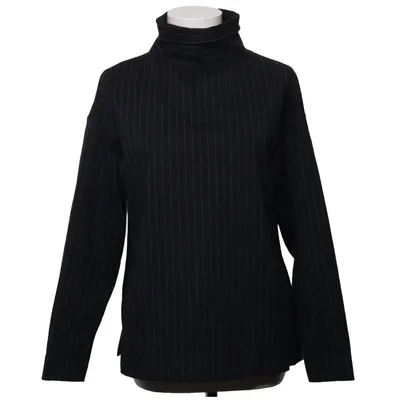Turtleneck (Black) from Totême Elastane, Polyamide, Polyester, Viscose