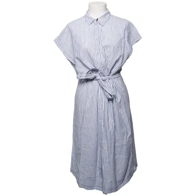 Blousejurk (Blauw, Wit) van Up2Fashion Linnen, Viscose