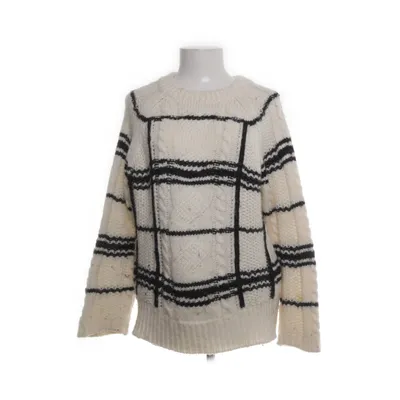 Sweater (Hvid, Flerfarvet) fra Massimo Dutti Akryl, Alpacauld, Bomuld, Uld