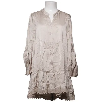 Robe (Beige) de QNUZ Soie, Viscose